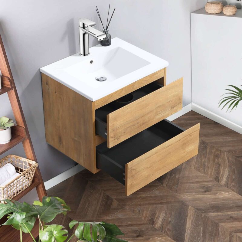 Wood Bathroom vanity combo