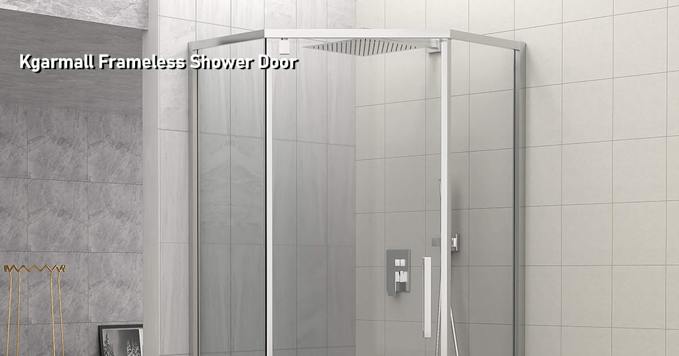Frameless Hinged Shower Enclosure