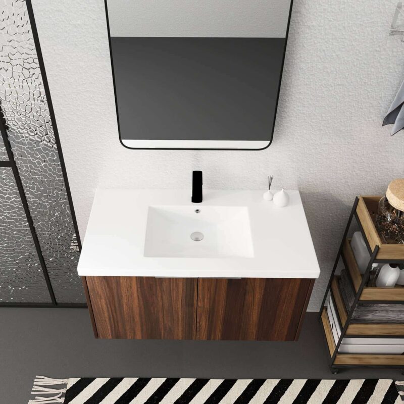 36 Inch Modern Bathroom Floating Vanity