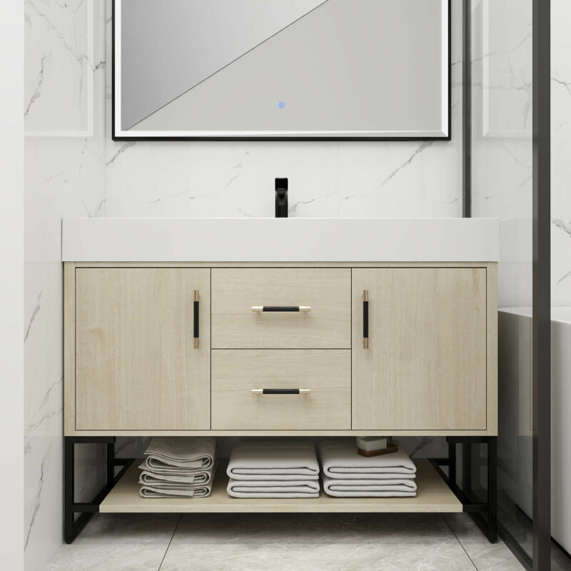 48 inch bathroom vanities Freestanding