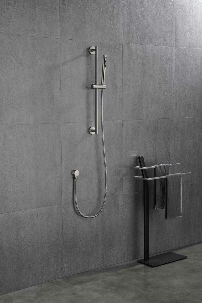 Bathroom Rain Mixer Shower Head Combo Set