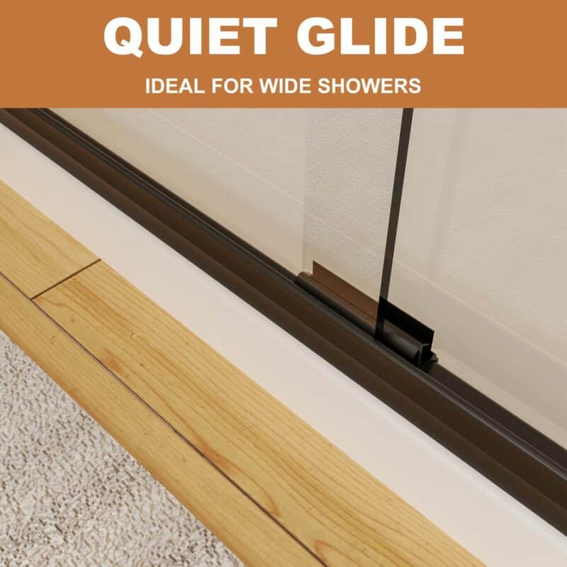 60 x 70 Inch Sliding Shower Door